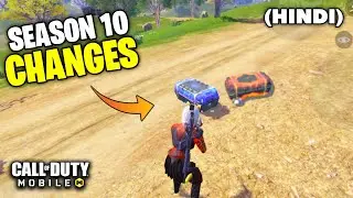 HUGE CHANGES IN SEASON 10 BATTLE ROYAL | SOLO VS SQUAD | COD MOBILE IN HINDI