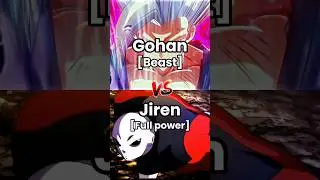 who is stronger | Gohan VS Jiren🔥🔥 #goku #anime #shorts #dragonball