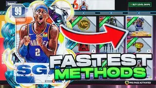 THE FASTEST WAY TO GET LEVEL 40 SHAI GILEGEOUS-ALEXANDER IN NBA 2K24 MYTEAM!