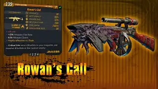 Borderlands 3 Legendary Guide (World Drop) | Rowan's Call