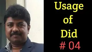 How & When to Use Did / Correct Usage of Did/ Did Sentences / English Grammar