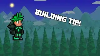 [How To Terraria] - How to build QUICKLY upwards!