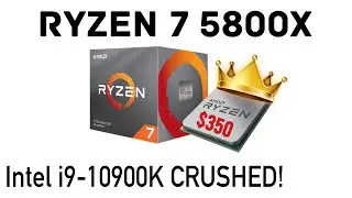 🤯AMD Ryzen 7 5800X Crushes i9-10900K in first Benchmark [Zen 3 and Ryzen 5000 series]