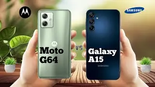Moto G64 Vs Galaxy A15 ll Full Comparison ⚡which one is best