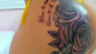 big ass with a nice tattoo cracks for friends