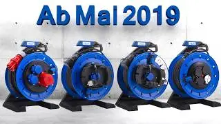 HEDI full plastic cable reel Generation 7