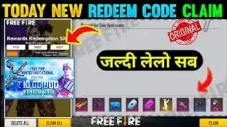 Free Fire Redeem Code Today | 20 DECEMBER 2021 Redeem Code Free Fire | FF Redeem Code Today 2021