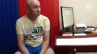 допрос иркутского неадеквата, который грозился сбросить с балкона своего сына