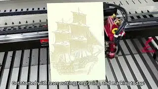 Create One-of-a-Kind Designs with Redsail Laser Engraving Technology!