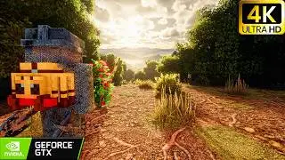 ULTRA Realism Minecraft vs RTX 4080 + AMD RYZEN 9 9950X3D