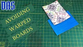 Avoiding Warped Boards // Adventures in Bookbinding