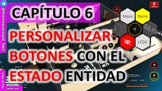 Personalizar botones con el estado de la entidad en home assistant
