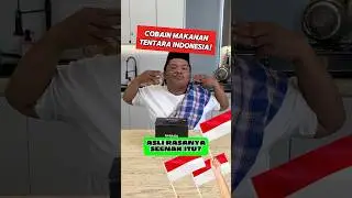 Makanan Tentara Indonesia? Enak kaga yee 🍛