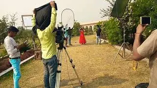 Making ताबीज Song Uttar kumar Janvi राणा l देखिये गानो की शूटिंग कैसे की जाती हैँ l
