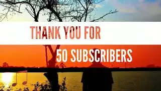 🌼Thank you for 🌺50🌺 subscribers 🌼
