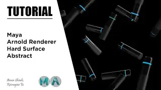 Hard Surface Abstract | Maya And Arnold Renderer | Tutorial