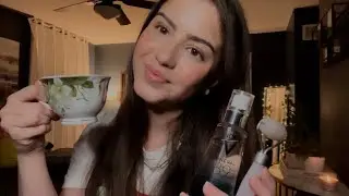 ASMR en Español - Cuidándote Antes Dormir ❤️ (atención personal & sonidos sobrepuestos)