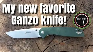 KNIFE GANZO G6803-GR GREEN: My new favorite Ganzo Knife!