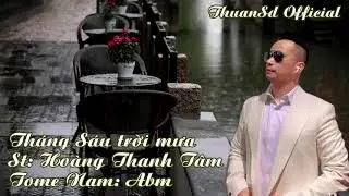 Tháng Sáu Trời Mưa | Karaoke | Tone | Nam