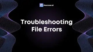 Troubleshooting File Errors