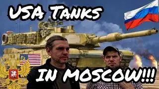 CAPTURED Abrams TANK in MOSCOW!  Countryside Acres @expatamerican3234