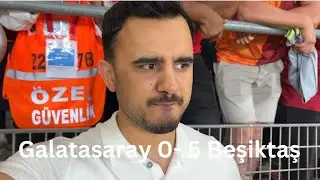 Galatasaray 0- 5 Beşiktaş Süper Kupa Final Maçı VLOG
