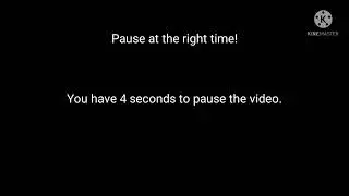 Pause at the right time!