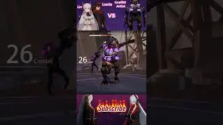 【Punishing: Gray Raven】Lucia&Liv vs Graffiti Artist #shorts #pgr #punishinggrayraven