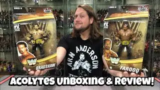 The Acolytes Bradshaw & Farooq WWE Elite Legends 16 Unboxing & Review!