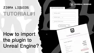 Zibra Liquids - Tutorial 1. How to import the plugin? | Unreal Engine