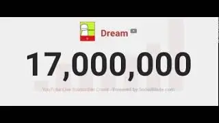 The Exact Moment Dream Hit 17 Million Subscribers