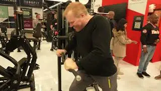 Triceps on standing total arms, Panatta
