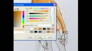 Speed painting with GIMP
