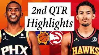 Atlanta Hawks vs. Phoenix Suns Full Highlights 2nd QTR | Feb 9 | 2022 NBA Season