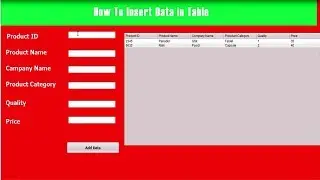 Java Tutorial-How To Add Row in JTable From JTextField in NetBeans[With Source Code]