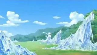 One piece Admiral Aokiji crosses the sea on a bike
