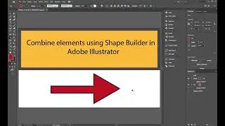 Combine elements using Shape Builder in Adobe Illustrator