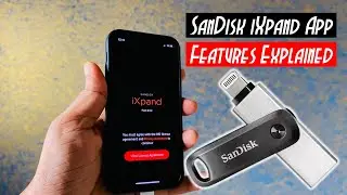 How To Transfer Files To iPhone? | SanDisk iXpand Flash Drive Go Software Features Explained On iOS