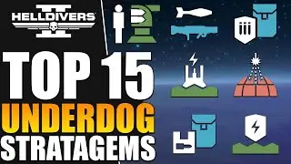 Top 15 Best Underdog Stratagems, Weapons, and Boosters for Helldive Difficulty
