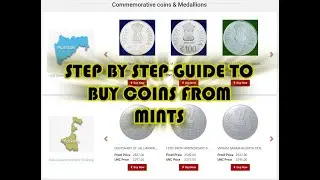 HOW TO BUY UNC & PROOF SET COINS DIRECTLY FROM MINT ? ***Step by step Guide***