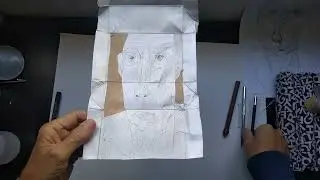 Punta seca sobre tetrapack 1ª parte  #punta seca #tetrapack #drypoint