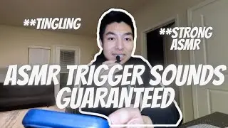 BEST ASMR TRIGGER LIST | TRIGGER TEST QUICK TRIGGER