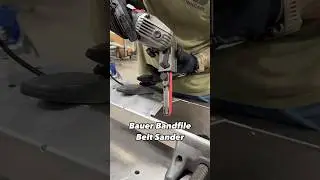 Bauer 5.3 Amp, 1/2” x 18” Bandfile Belt Sander | Harbor Freight