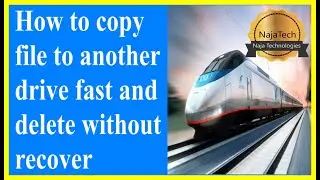 🔴How to copy paste like a thunder and delete file without recover 