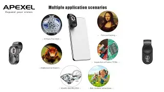 APEXEL Phone Microscope- Model No. MS01