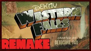 Roblox |The Wild West| Western Falls REMAKE! (Gravity Falls Intro Parody)
