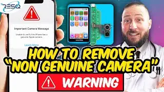 ⚠️How to REMOVE “Important Camera Message” WARNING! - iPhone Camera Replacement/Repair TUTORIAL