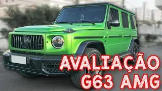 Avaliação Mercedes G63 AMG 2024 - É O MAIS BRUTO DO MUNDO! V8 BI TURBO Carro Chefe