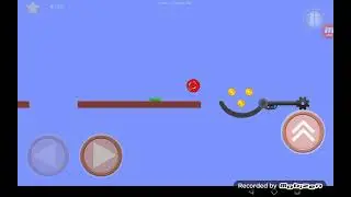 Прохождение уровня 17 в New Red Ball