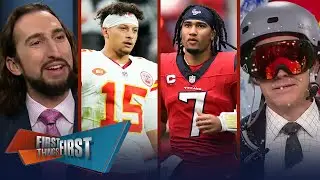 Patrick Mahomes tops Mahomes Mountain, Dak’s MVP bid, Stroud 2nd best QB? | NFL | FIRST THINGS FIRST